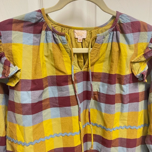 Sunshine Tienda Plaid Blouse - Picture 3 of 11